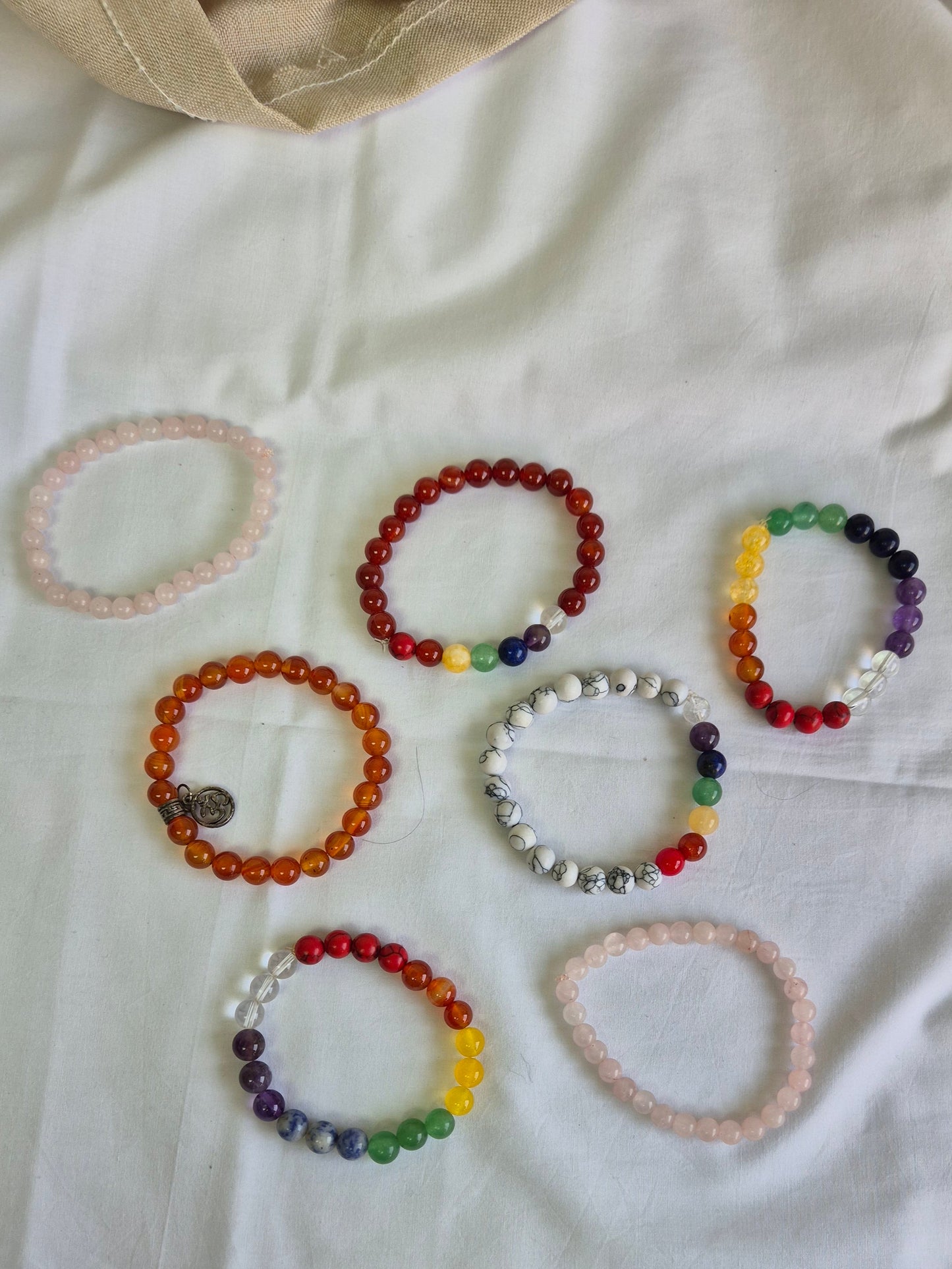 Pulseras piedras naturales