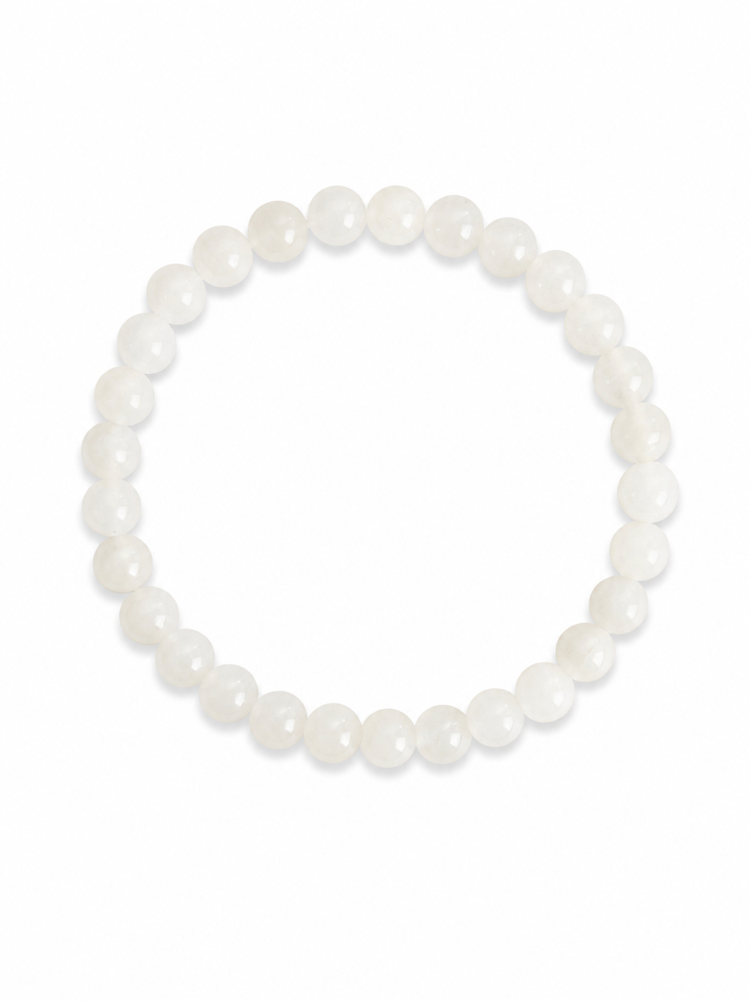 Pulsera Cuarzo Blanco o Lechoso