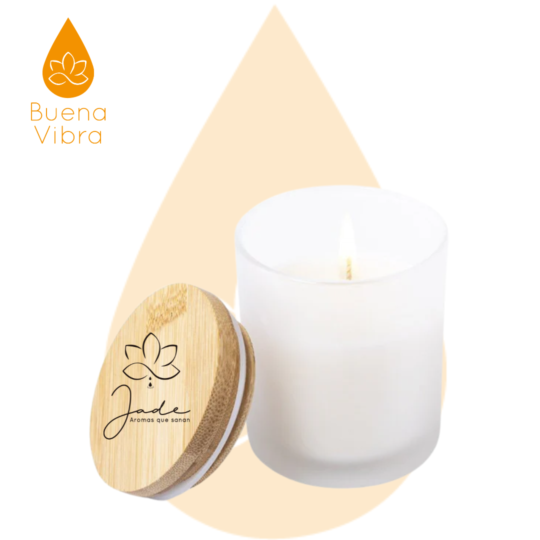 Buena Vibra Vela Aromática Intencionada