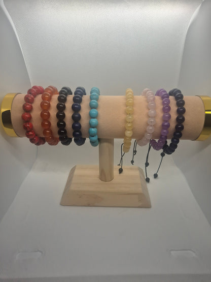 Pulseras piedras naturales