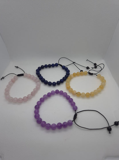 Pulseras piedras naturales